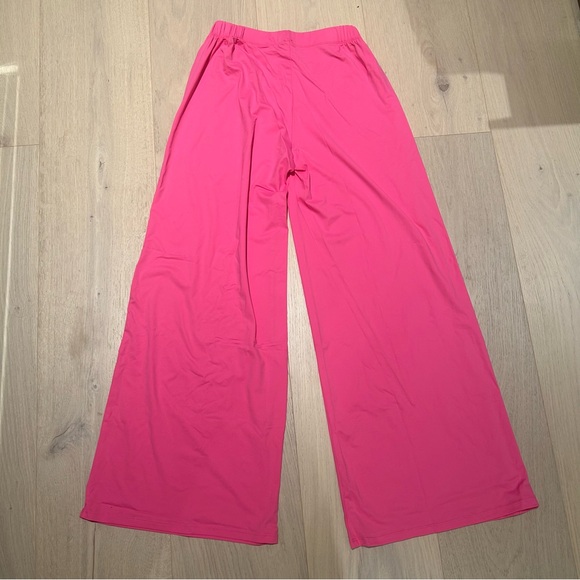 NWOT Wide Leg Pants Trio - Brown, Navy, Pink - Picture 10 of 10